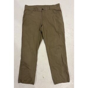 Columbia Mens Khaki Chino Beige Size 36x30 Pants Regular Fit Office Casual Work